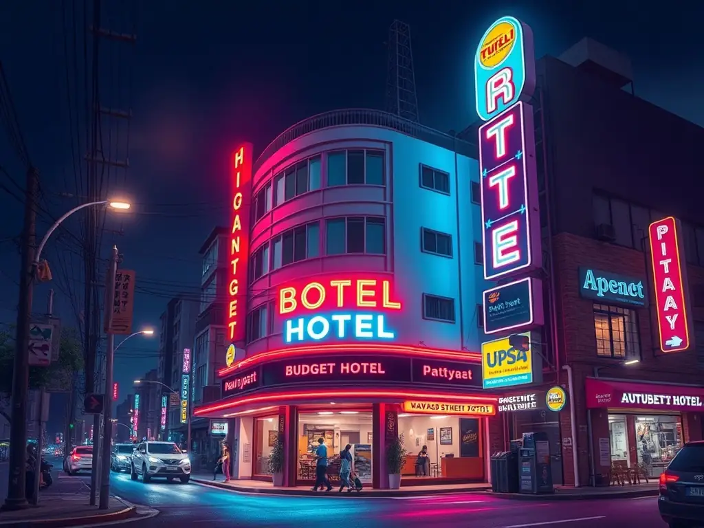 A budget-friendly hotel with a central location in Pattaya, Thailand.